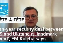 Ten-year security deal between US and Ukraine is ‘landmark event’, FM Kuleba says, 13 June 2024