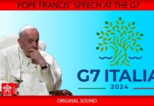G7 Remarks by President Giorgia Meloni and Pope Francis, 14 June 2024