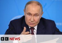 Vladimir Putin lays out terms for Russian ceasefire in Ukraine, 14 June 2024