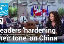 G7 nations ‘hardening their tone’ on China, 14 June 2024