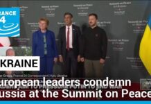 European leaders condemn Russia at Ukraine peace summit, other delegates cite need for compromise, 16 June 2024