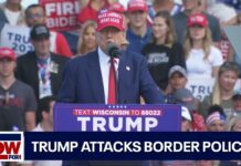 Trump speaks on President Biden’s new border immigration response, 18 June 2024