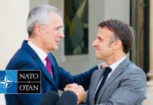 NATO Secretary General with French President Emmanuel Macron, 24 June 2024