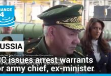 ICC issues arrest warrants for Russia army chief, ex-minister, 25 June 2024
