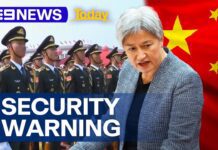Penny Wong to issue national security warning over China’s military, 28 May 2024