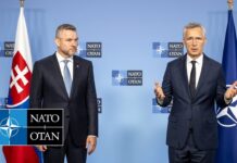 NATO Secretary General with the President of Slovakia Peter Pellegrini, 28 June 2024