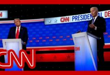 Biden and Trump debate border and immigration policy, 27 June 2024