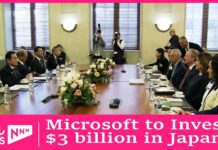 Microsoft announces nearly 3-billion-dollar investment in Japan, 10 April 2024