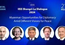 IISS Shangri-La Dialogue 2024 | Special Session 3: Myanmar: Opportunities for Diplomacy.., 1 June 2024