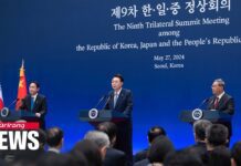 S. Korea, Japan, China agree Korean Peninsula peace is ‘common responsibility’, 27 May 2024
