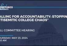 Calling for Accountability: Stopping Antisemitic College Chaos, 23 May 2024
