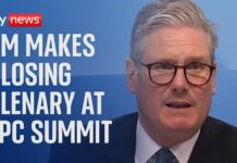 Prime minister delivers closing plenary at European Political Community summit, 18 July 2024