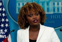 White House holds briefing after Biden letter to Democrats on staying in the 2024 race, 8 July 2024