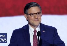 Speaker Johnson declares Trump official Republican nominee for president, 2024 RNC Day 1, 15 July 2024