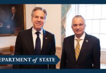 Secretary Blinken meets with Costa Rican Foreign Minister Arnoldo André Tinoco, 17 July 2024