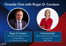 Fireside Chat with Roger D. Carstens (Envoy Hostage Affairs) 17 July 2024