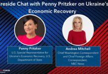 Fireside Chat with Penny Pritzker on Ukraine’s Economic Recovery, 18 July 2024
