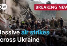 Russia launches massive air strikes across Ukraine, 8 July 2024