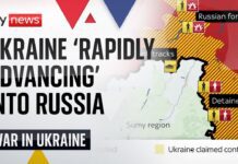 Ukraine forces continue advance into Kursk region, 9 August 2024