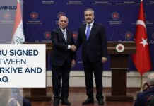 Türkiye and Iraq sign MoU on military and security cooperation, 15 August 2024