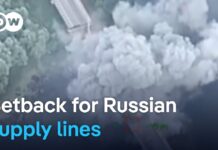 Russia claims US-made rockets used to strike bridge in Kursk, 17 August 2024