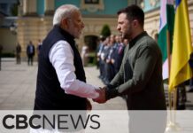 Indian Prime Minister Modi urges Zelenskyy to sit down for talks with Russia, 23 August 2024