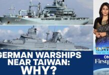 German Warships Set to Cross Taiwan Strait, 20 August 2024