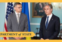 Secretary Blinken meets with Ukrainian Foreign Minister Dmytro Kuleba, 9 July 2024