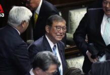 Japan’s Shigeru Ishiba survives parliamentary vote to stay as prime minister, 11 November 2024