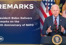 President Biden Delivers Remarks on the 75th Anniversary of NATO, 9 July 2024