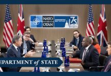 Secretary Blinken meets with UK Foreign Secretary David Lammy, 10 July 2024