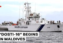 India, Maldives & Sri Lanka Hold Trilateral Exercise With Chinese Research Vessel Docked in Male, 23 February 2024