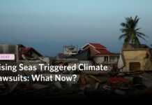 Rising Seas Triggered Climate Lawsuits: What Now? 31 July 2023