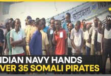 Indian navy concludes anti-piracy operation, 35 Somali pirates handed to Mumbai police, 23 March 2024
