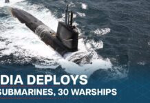 Indian Navy Deploys 11 Submarines Amidst Growing Chinese Presence in Indian Ocean, 25 March 2024