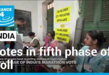 India: Millions of people head to polling stations in fifth phase of elections, 20 May 2024