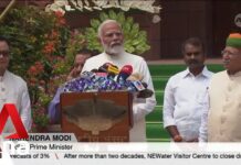 Opposition parties stage protests as Modi opens India’s first parliament session, 24 June 2024