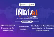 Global IndiaAI Summit 2024, Artificial Intelligence, Data Ecosystem , GPAI Future of Work Working Group, 4 July 2024