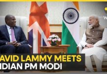 UK Foreign Secretary David Lammy meets Indian PM Modi, 25 July 2024