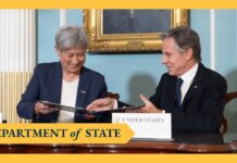 US-Australia: Secretary Blinken participates in a signing ceremony for a memorandum of understanding, 5 August 2024