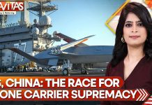 US Navy adds drone control center to carrier as China builds dedicated drone ship, 20 August 2024