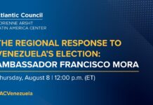 The regional response to Venezuela’s election: Ambassador Francisco Mora, 8 August 2024