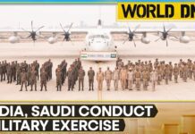 India, Saudi Arabia conduct inaugural joint military exercise underway in Rajasthan, 31 January 2024