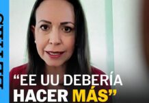 María Corina Machado habla de la situación tras las elecciones, 5 septiembre 2024