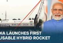 India Successfully Launches its First Reusable Hybrid Rocket «RHUMI-1», 24 August 2024