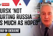 Kursk incursion ‘not hurting Russia as much as hoped’ says Professor Michael Clarke, 4 September 2024