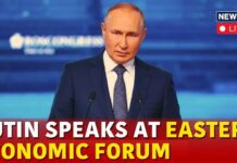 Russian President Putin Speaks at Eastern Economic Forum in Vladivostok, 5 September 2024