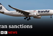 UK halts all Iran flights as allies step up sanctions, 10 September 2024