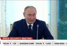 Officials of BRICS states meet with Russian president, 13 September 2024