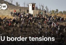 Increased migrant influx causes tensions at the EU-Moroccan border in Ceuta, 18 September 2024